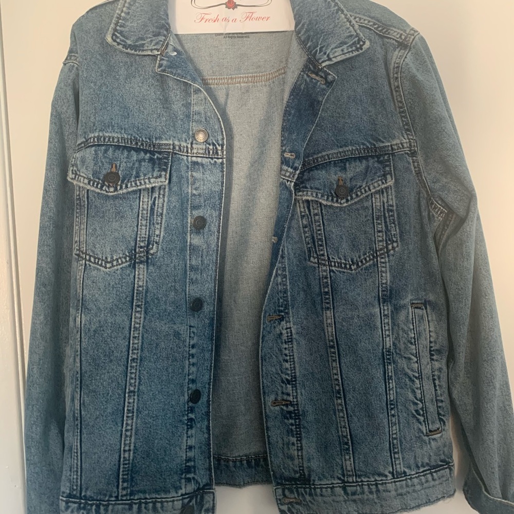 H&M denim jacket x Yung Thug